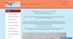 Desktop Screenshot of elektrochemicke-detektory.cz