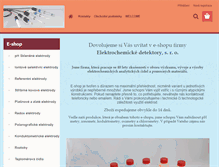 Tablet Screenshot of elektrochemicke-detektory.cz